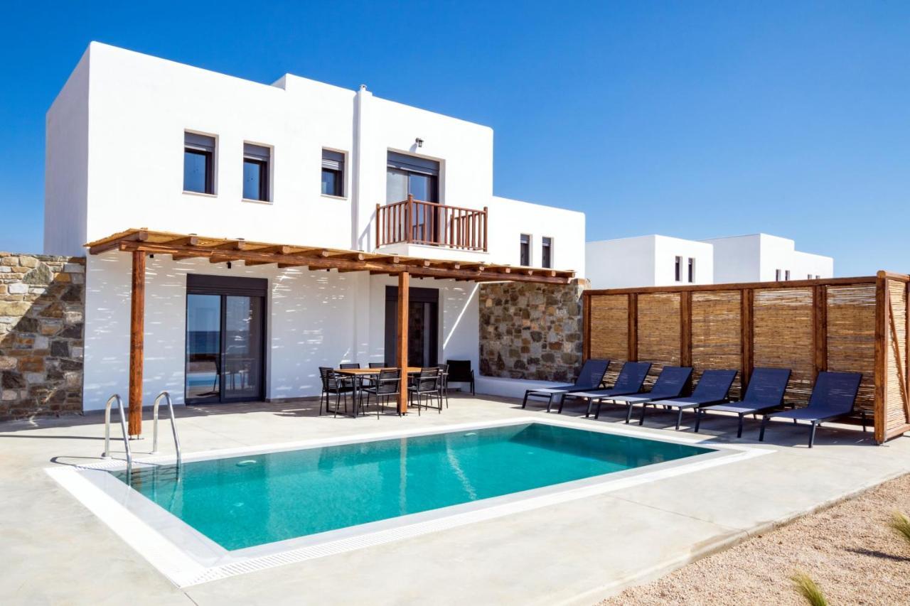 Cato Agro 5, Seafront Villa With Private Pool Afiartis Buitenkant foto