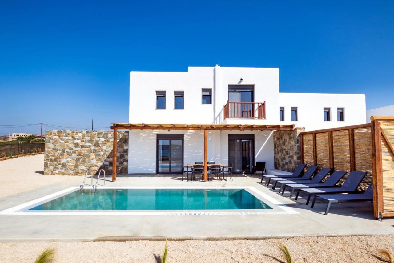 Cato Agro 5, Seafront Villa With Private Pool Afiartis Buitenkant foto
