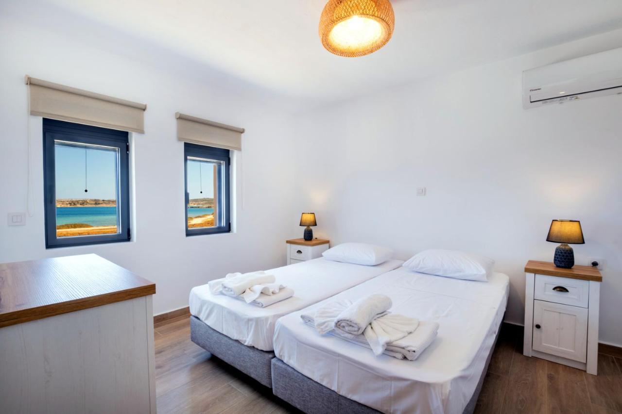 Cato Agro 5, Seafront Villa With Private Pool Afiartis Buitenkant foto